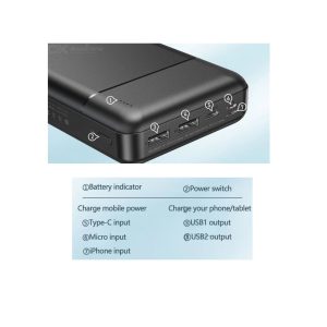 شارژر همراه ریمکس RPP-167 ظرفیت 30000 میلی آمپر ساعت