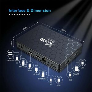 اندروید باکس X98H PRO 4/64GB