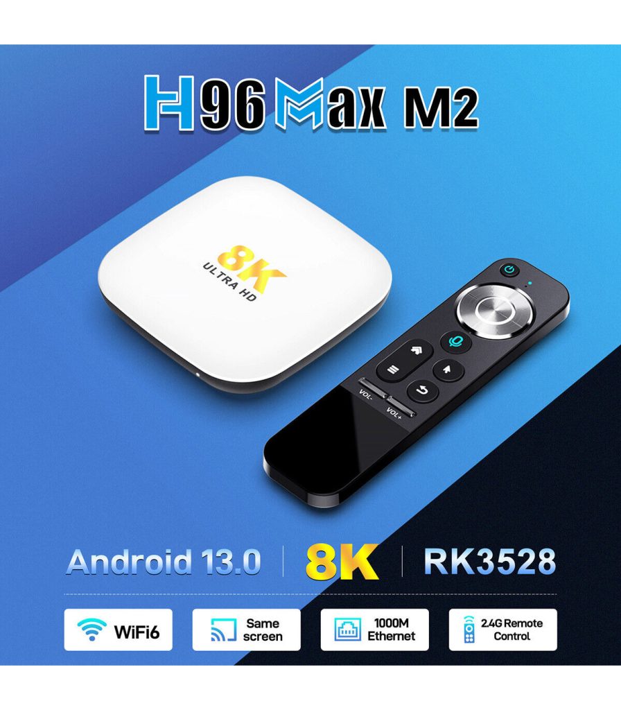 اندروید باکس H96 MAX M2